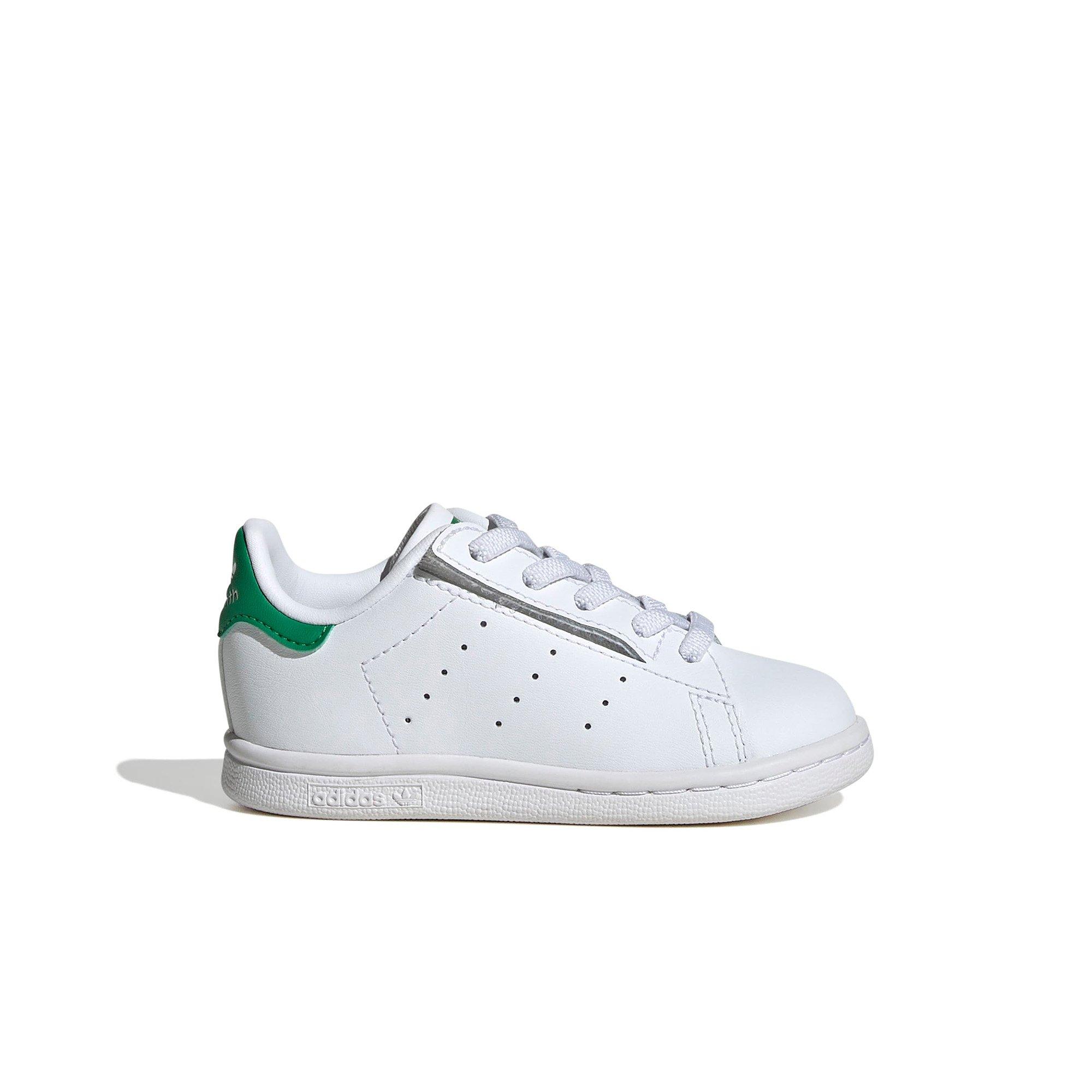 adidas Originals Stan Smith OG "White/Green" Toddler Boys' Shoe - WHITE/GREEN